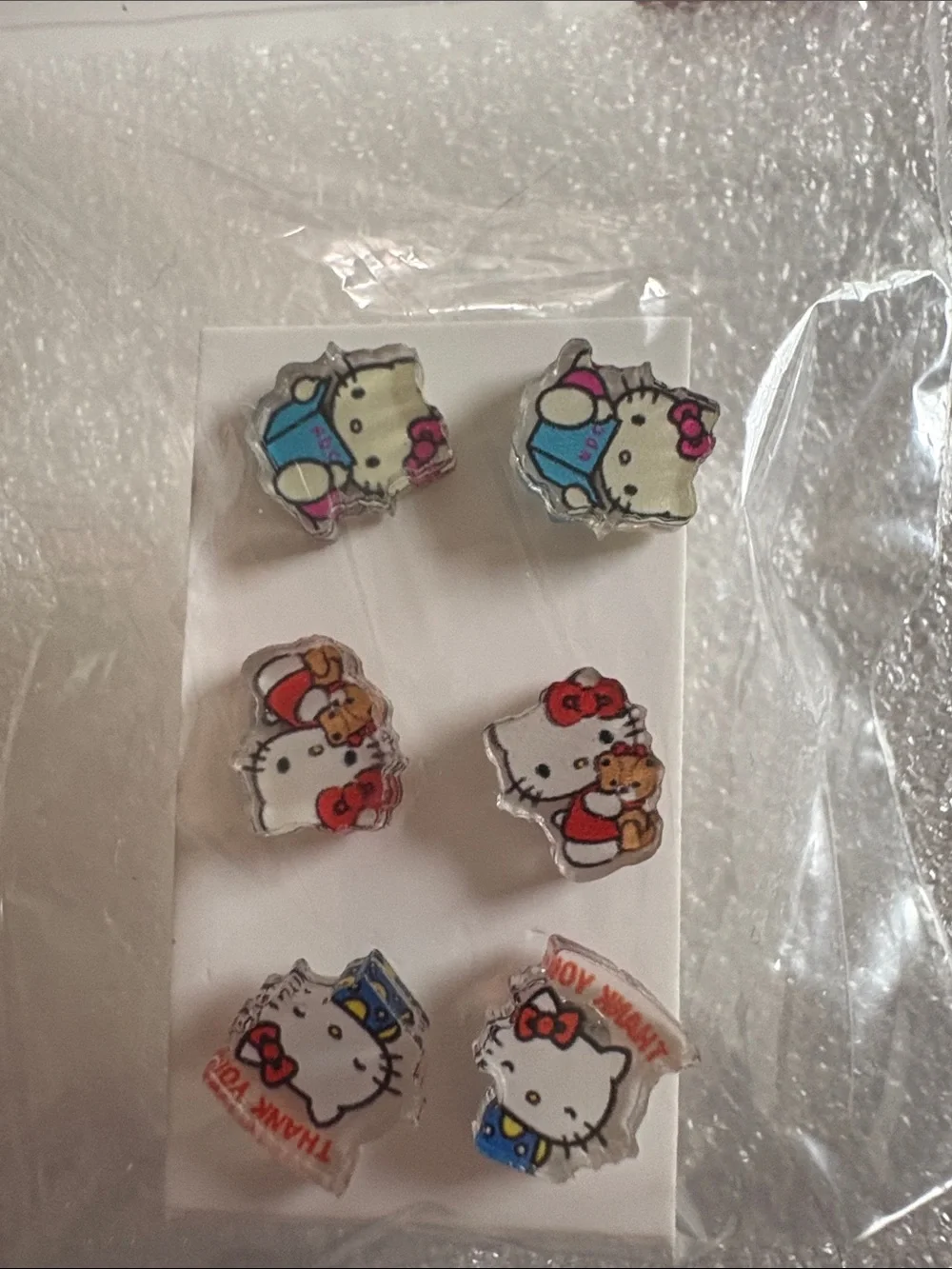 🆕Hello Kitty: Adult & Kids Stud Earring Set
